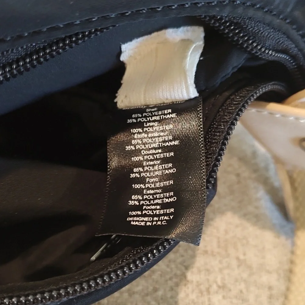 Brandy Melville Cream and Black Shoulder Bag Used *Spots